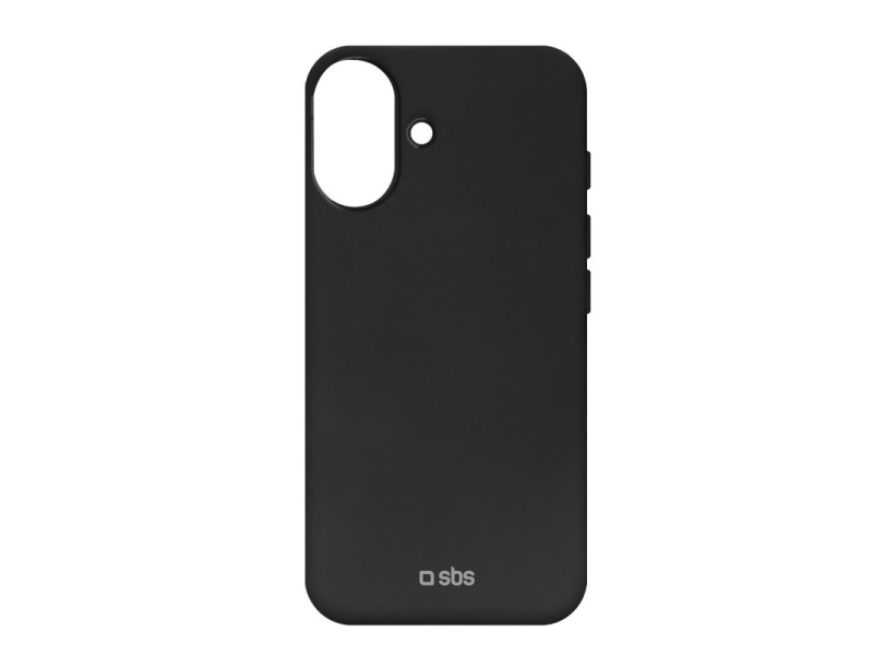 Sbs Ted3obkcovip1661, Cover, Apple, Iphone 16, 15,5 Cm (6.1"), Schwarz