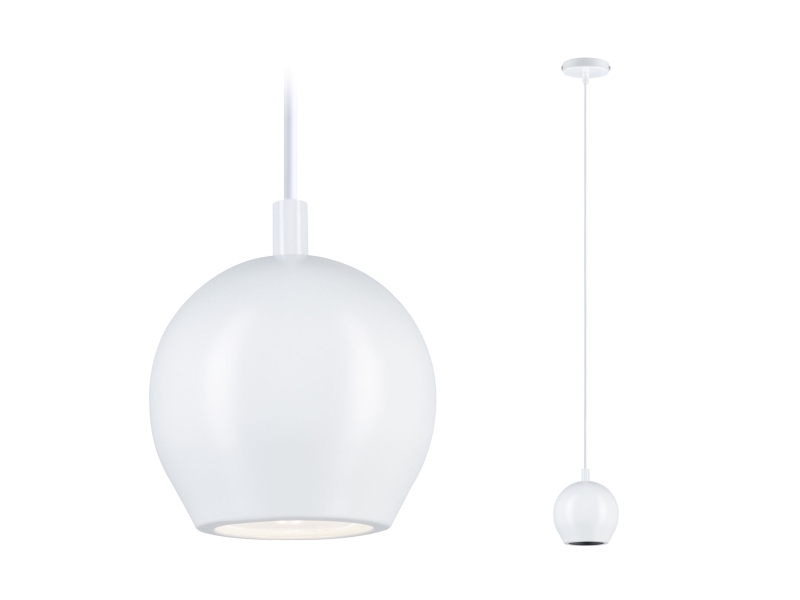 Paulmann Pendellampe Shima Gu10 Max.10w Ip44 230v Hvid/metal