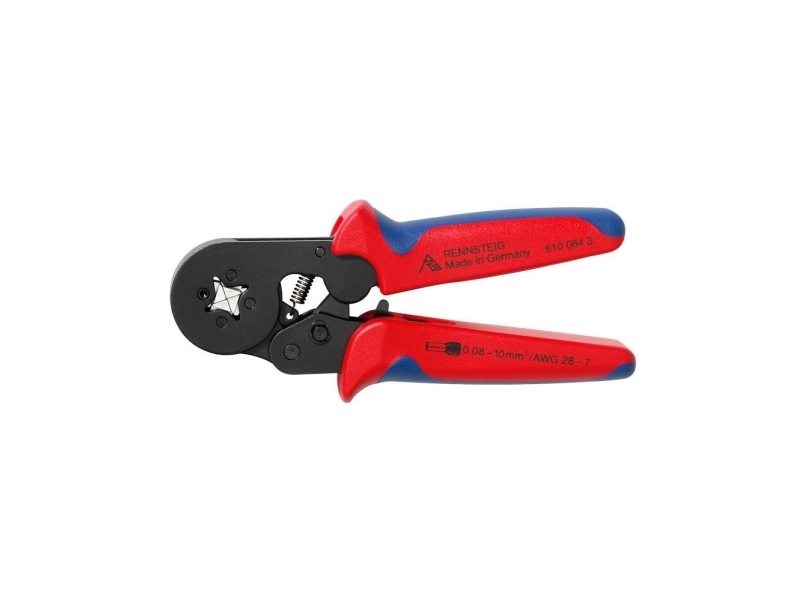 Rennsteig verktyg PEW8.84 610 084 3 2 Krympetang kabel co 0.08 till 10 mm² | Verktyg & Verkstad - Tänger - Crimp- och Ppresstång | GameStuff