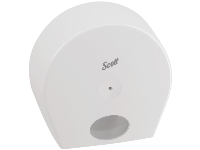 Dispenser, Kimberly-Clark Scott, 31,3x30,7x12,7cm, hvid, plast