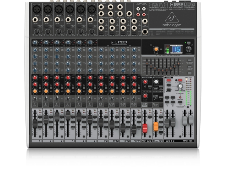 Behringer Mixerpult X1832 Antal Kanaler: Usb Forbindelse 16238