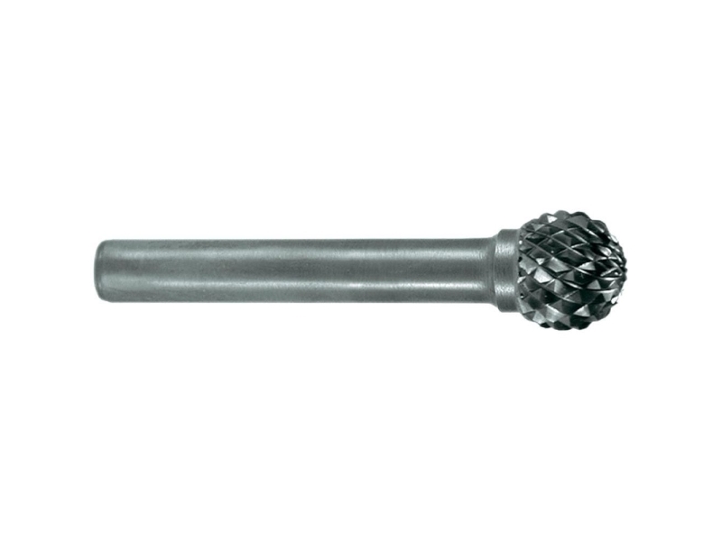 Ruko 116052 Fräseinsatz Hartmetall Kugel 3 Mm, Länge 38 Mm, Schaftdurchmesser 3 Mm