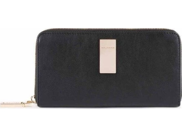 Piquadro Piquadro Piquadro Leather Wallet Black For Women For Women