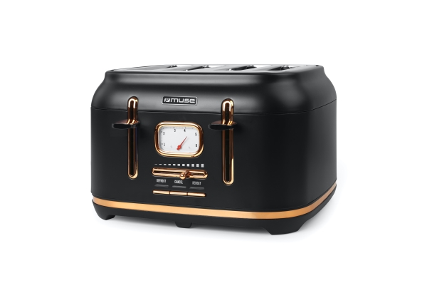 Muse brødrister MS-131BC 1800W 4 brændere