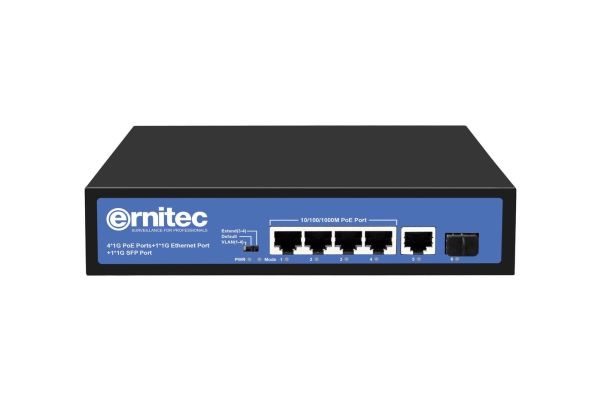 Unmanaged , 4 X 10/1000Mbps