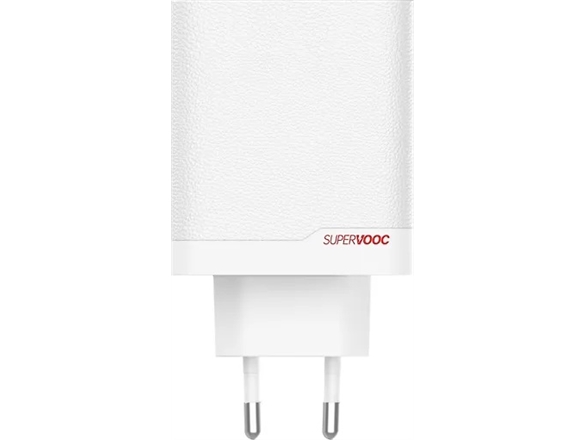 Oneplus Supervooc 120W Dual Ports Power Adapter, Weiß