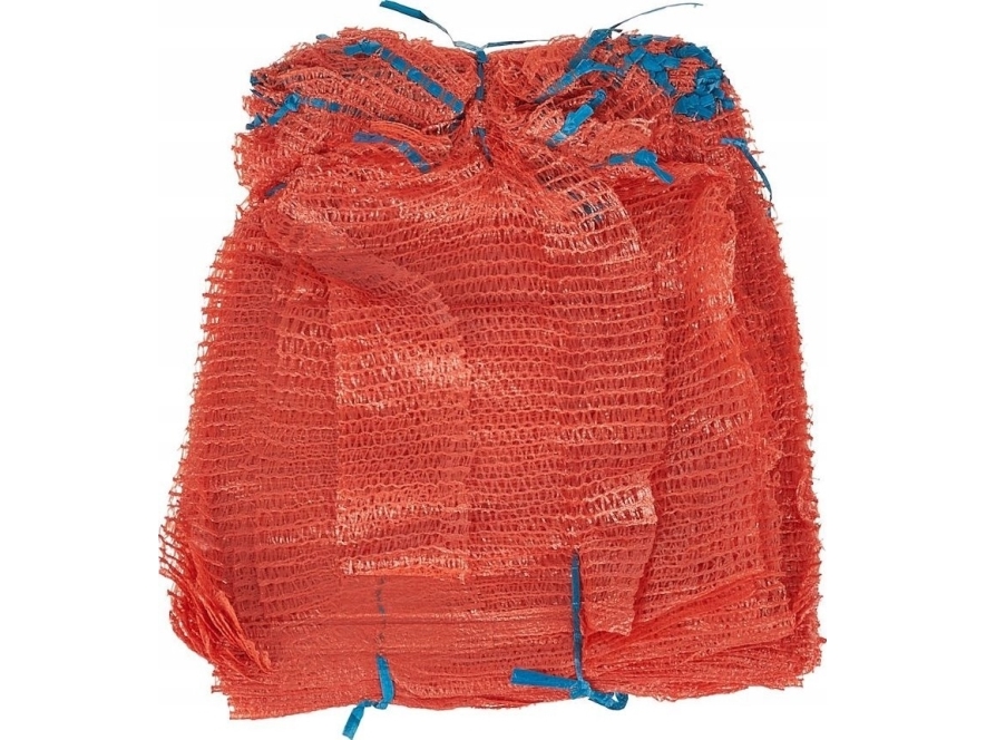 Raschelpåse med dragsko 50x80cm 30kg / Orange (100/2000/6000) | Papper & Emballage - Förpackning - Cling film | GameStuff