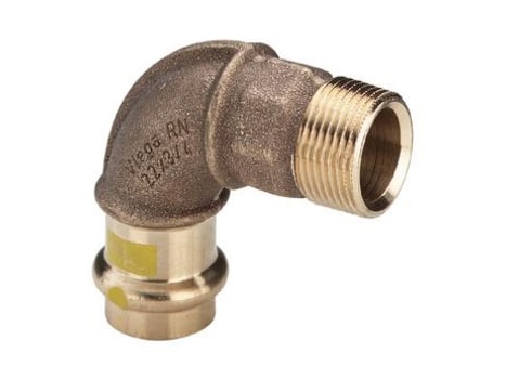 18 mm x 3/4 Profipress G siirtymäkaarti 90°