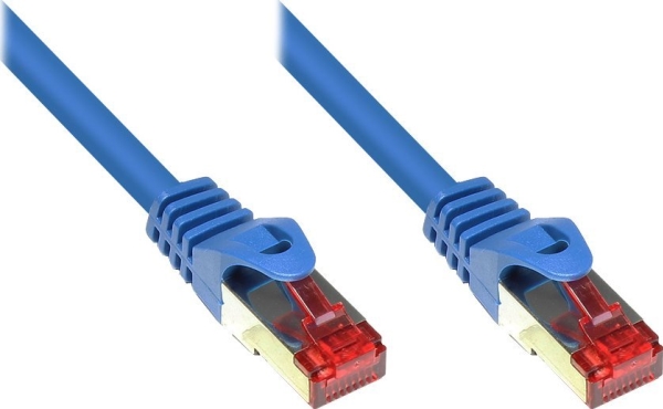 Good Connections Good Connections Rns Switching Kabel Med Rastnasenschutz Cat 6 S/ftp Pimf Pvc 250mhz Blå 25m Good Connections 8060 250b