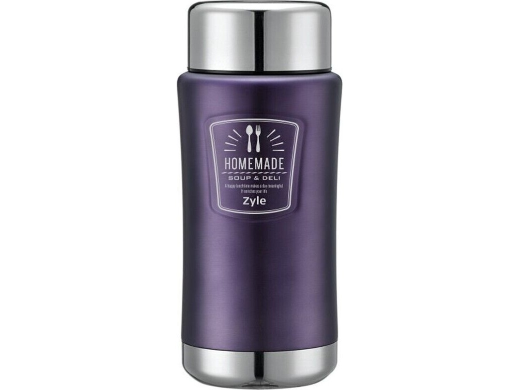 Maistinis Termosas Zyle Homemade Zy1000plfc, 1 L, Violetinis