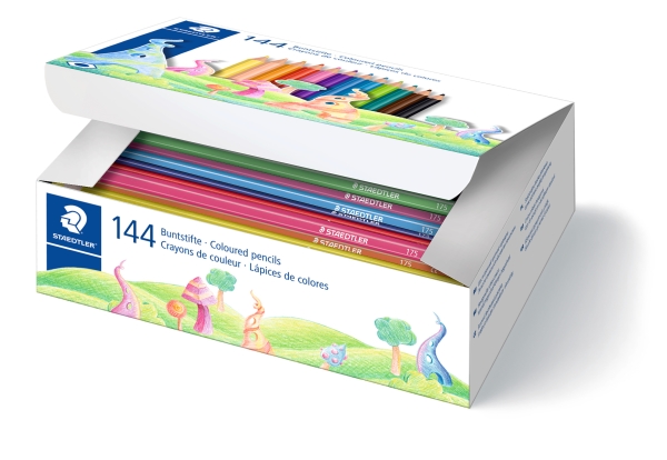 Staedtler STAEDTLER Farvebly Klassesæt 144 stk