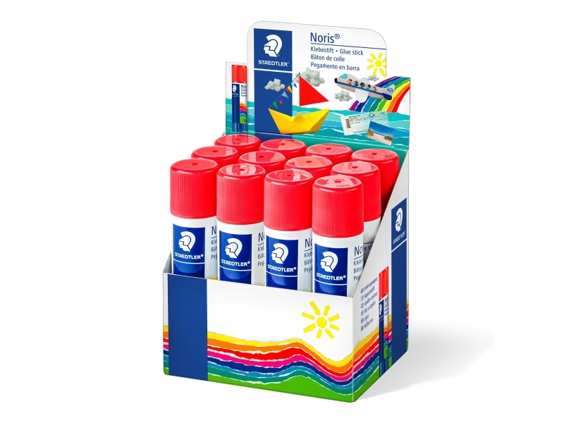 STAEDTLER® Noris® limstift 20 gram - 12 st. | Kontorsmaterial - Lim - Limstift | GameStuff