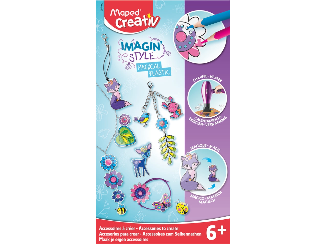 CREATIV magic plast+tillbehör 907400 | Skola & Hobby - Konsthantverk - Handgjorda produkter | GameStuff