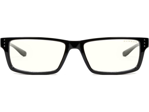 Gunnar Optiks Riot, Unisex, Rektangel, Klassisk, Svart, Nylonpolymer, Transparent | Spel - Gaming kläder - Gaming glasögon | GameStuff