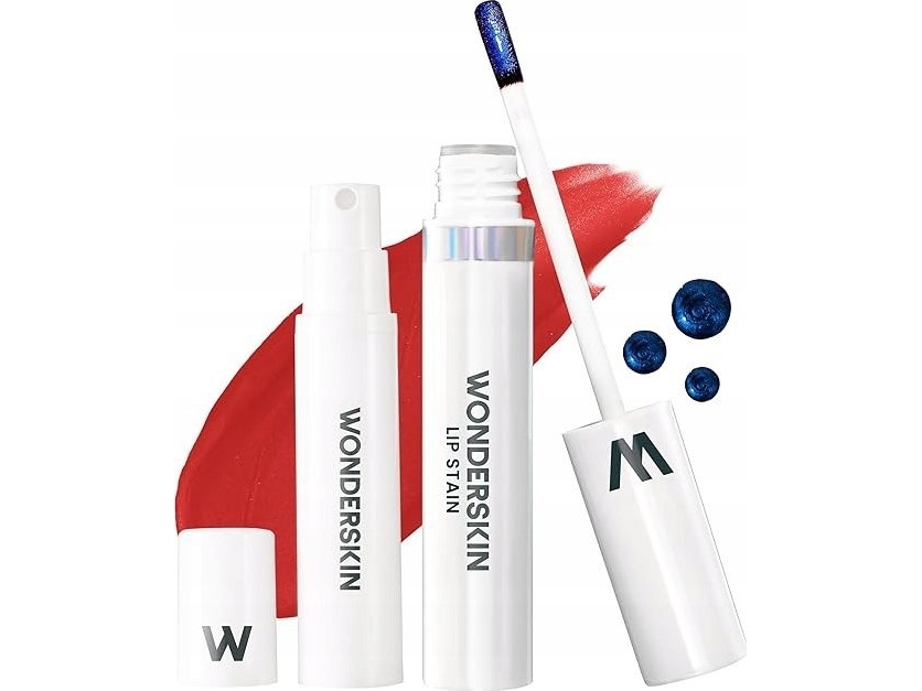 Wonderskin Wonder Blading Lip Stain Kit - Hayley Rich Neutral Red