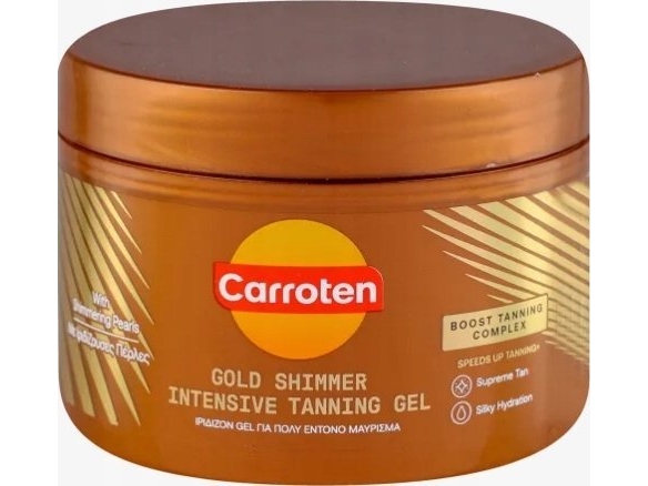 Carroten Gold Shimmer Tanning Gel - 150 Ml