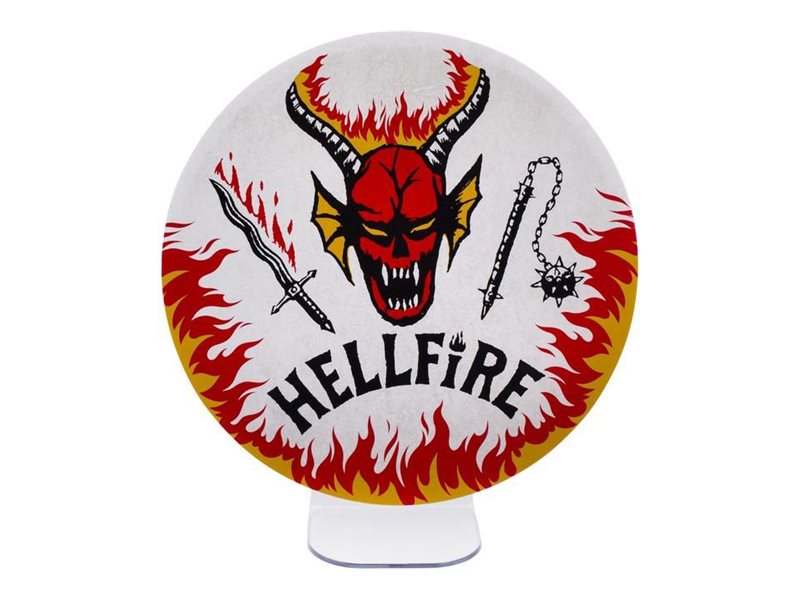 Paladone Stranger Things Hellfire Club Logo Light Dekorationslampe Varmt Skin Lys