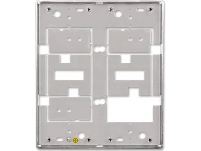 ACO ML CDN frame i rustfrit stål, overflademonteret, lille dobbel