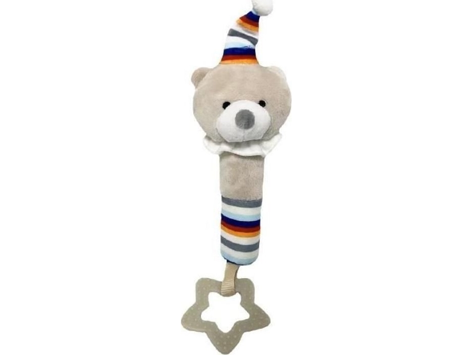 Tulilo - Bamse Med Ballon Lydlegetøj 17Cm