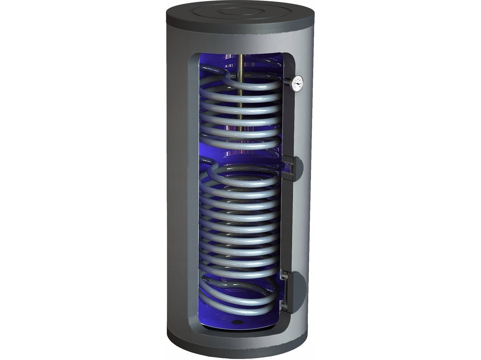 Sb-250 L 2-Coil Varmeveksler (Lodret) (S)