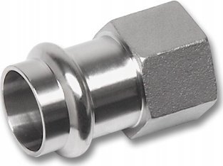 Sanha Verbindungsstück Sanha-Nirosan-Stahl Übergang D18x1/2 Gw Sanha