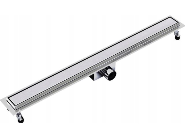 900 AQUA STEEL LA lineært bruseafløb med bundrist SZGM (S)