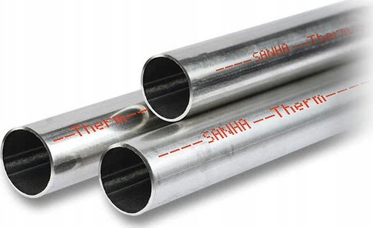 SANHA-Therm hiiliteräsputki ulkopuolelta sinkitty d22x1.5- profiili 3m (S)