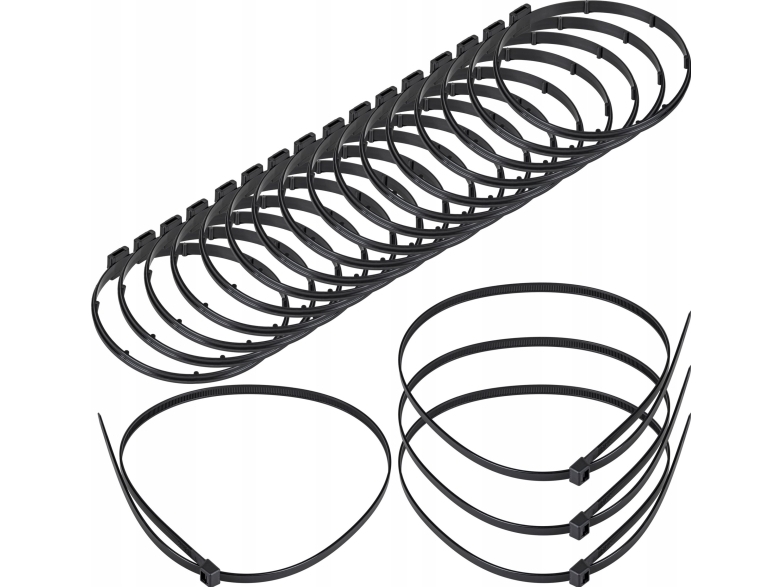 60-80 afstandsstykke af plast (PP) universal (pakke med 4) (S)