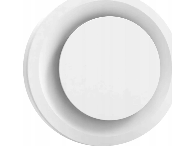 125 Indblæsnings- og udsugningsdiffusor hvid (S)