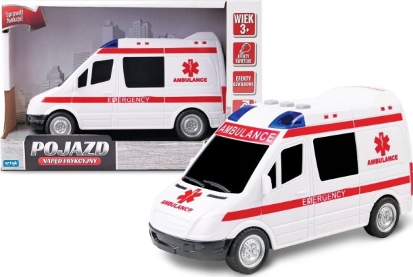 Toys For Boys fordon med fraktionerad drivning Ambulans 143007 | Hobby - Modellbygge - Plast Byggmodeller - flyg | GameStuff