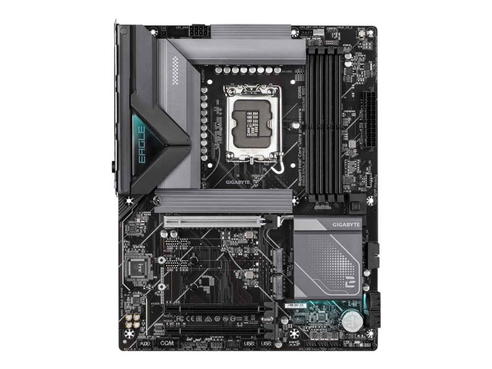 Gigabyte B860 Eagle Wifi6e Bundkort Atx Lga1851 Sokkel B860 Chipset Usb C 3.2 Gen 2x2 Usb C 3.2 Gen 1 Usb 3.2 Gen 2 Usb 3.2 Gen 1 2.5
