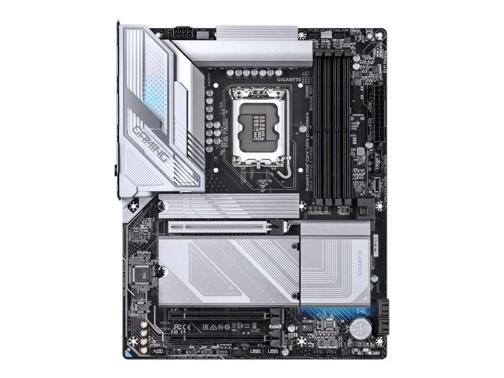 Gigabyte B860 Gaming X Wifi6e Moderkort Atx Lga1851 Uttag Amd B850 Chipuppsattning Usb4 Usb 3.2 Gen 2 Usb 3.2 Gen 1 Bluetooth Wi Fi 6e
