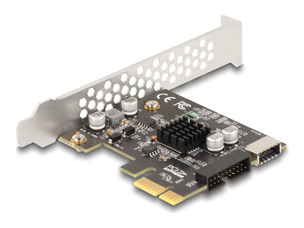 Delock 90344, Pcie, Usb 3.2 Gen 1 (3.1 Gen 1), Usb Typ-C, Pcie 3.0, 5 Gbit/S, Windows 10, Windows 10 Home X64, Windows 11, Box