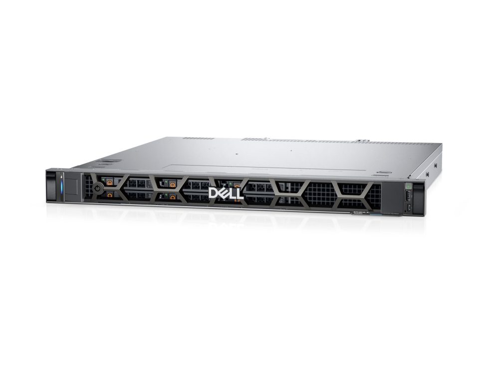 Dell Poweredge R260 Server Kan Monteras I Rack 1u 1 Vags 1 X Xeon E 2414 / Upp Till 4.5 Ghz Ram 16 Gb Sas Hot Swap 2.5  " Vik/vikar Hdd