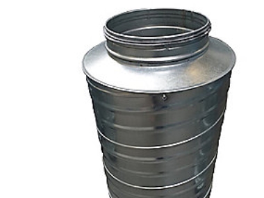 ljuddämpare Ø630 L=900 - LYC-100-630-900 nippel/nippel | Ventilation & Klimat - Rör & Kopplingar - Ljuddämpare | GameStuff