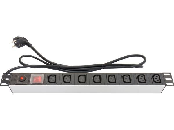 Good Connections 19" Pdu Steckdosenleiste 8-Fach 10A