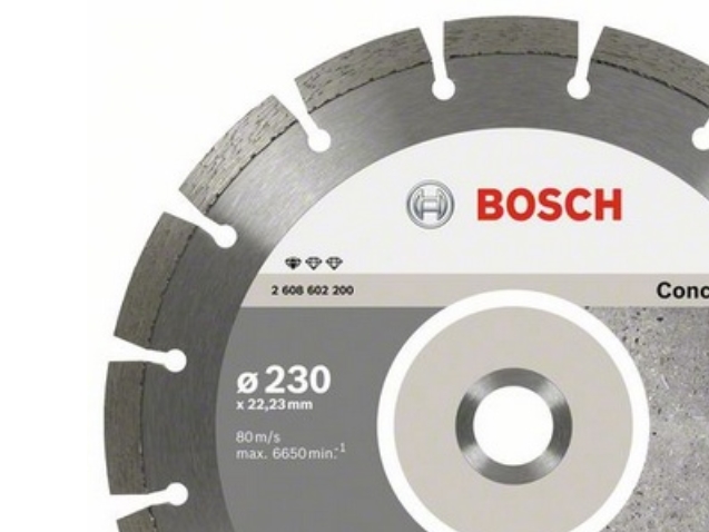 Bosch 2 608 602 199, Schneidedisk, Beton, 18 Cm, Bosch, 2,22 Cm, 2 Mm