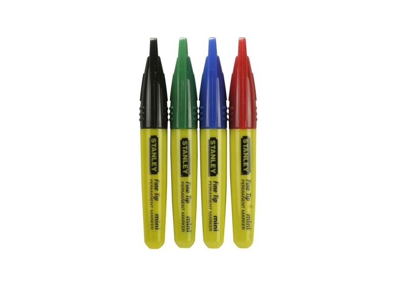 Stanley 1-47-329, 72 stk, Sort, Blå, Grøn, Rød, Sort, Blå, Grøn, Rød, 79 mm, 191 mm, 17 mm