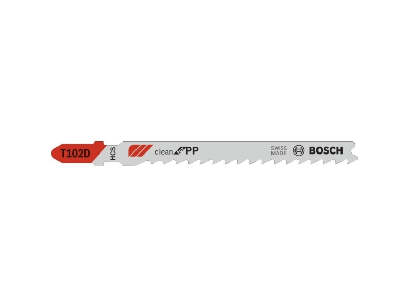 Bosch T 102 D, Plast, Profil, 4 Mm