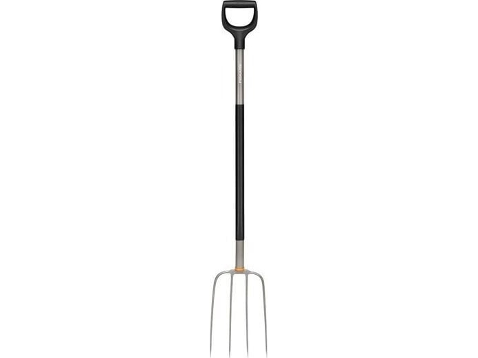 Fiskars Ergonomische Kompostgabel (Runde Zinken)