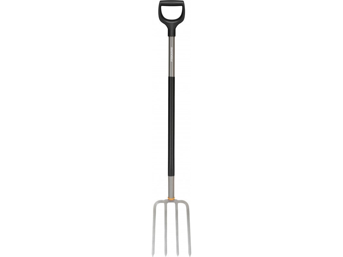 Fiskars ergonomisk trädgårdsgaffel (platta tänder) | Trädgården - Trädgårdsredskap - Trädgårdsgaffel | GameStuff