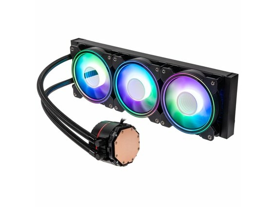 Kolink Umbra Void 360 Aio, Væskekølingssæt, 12 Cm, 110,78 M³/T, Sort