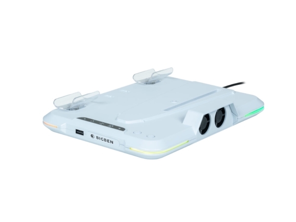 Bigben Interactive Bb025637 Laddningssystem Playstation 5 Slim Vit Blå Grön Röd Sony Playstation 5 Slim