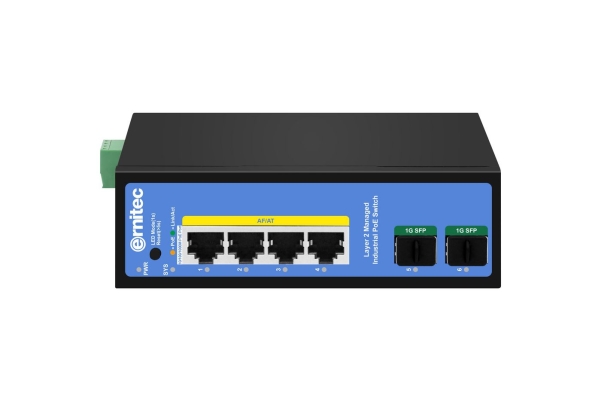 4-Port 1000Mbps Industrial