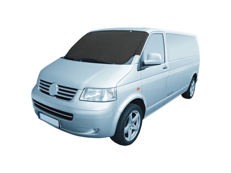 Frontrudedækken grå 90x150-175 cm