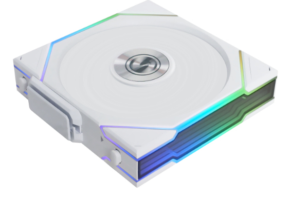 Lian Li G99.12RTL1W1W1W.00, Fläkt, 12 cm, 0,2 rpm, 2300 rpm, Vit | Datorkomponenter - Kylning & moddning - Chassi fläktar | GameStuff