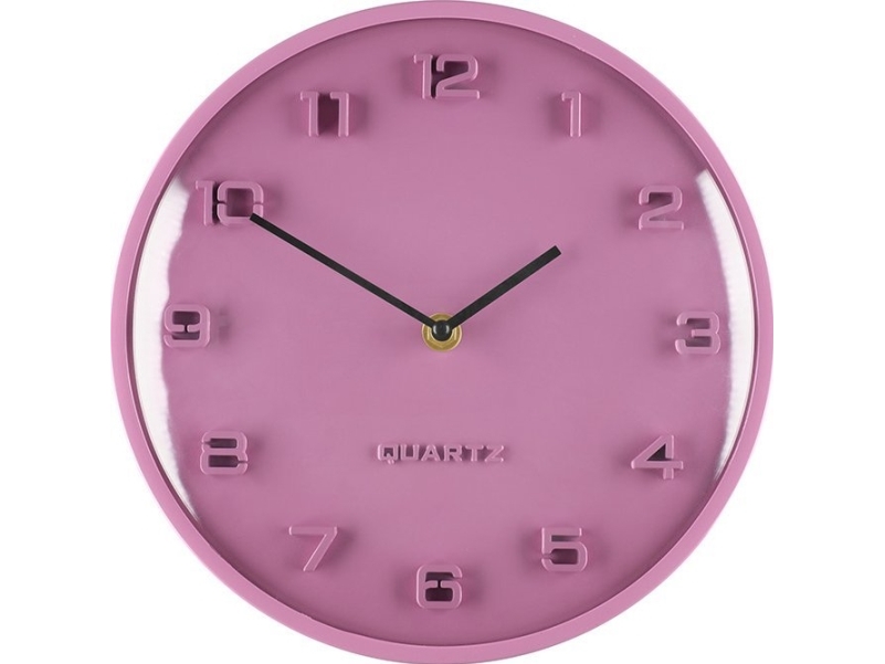Vægur 4living Bold 30cm 331618 Pink