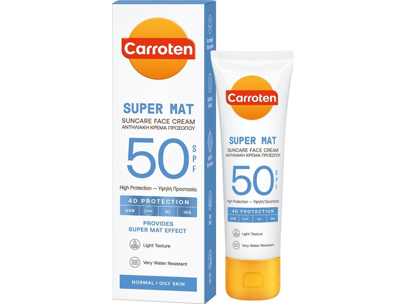 Carroten Face super Mat Cream SPF 50 50 ml