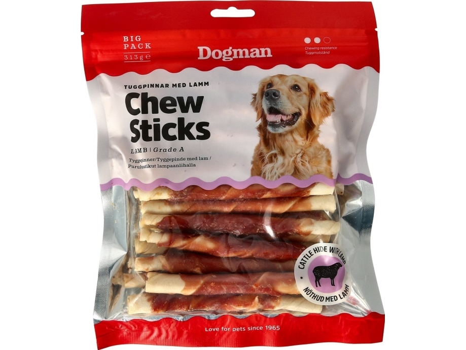 DOGMAN Purutikut lampaanlihaa 25-pakkaus