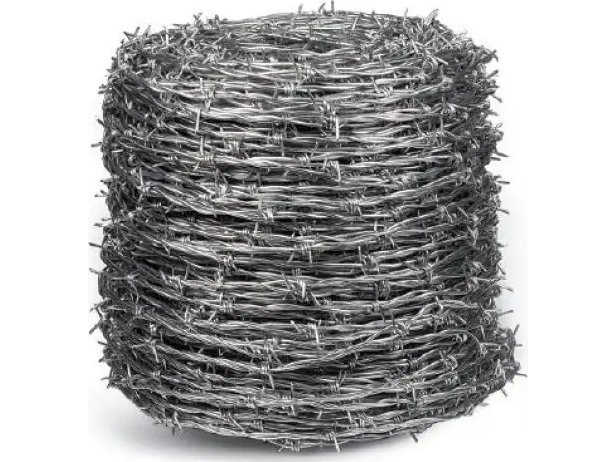 Metalurgia Drut Kolczasty 2.5*2.0 4-Kantige Stacheldraht Verzinkt 20Kg Stück